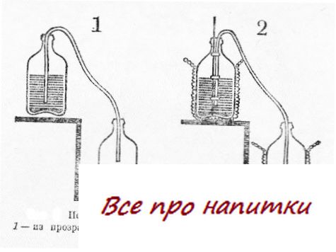 Прелеливка вина с подмогою резиновой трубки